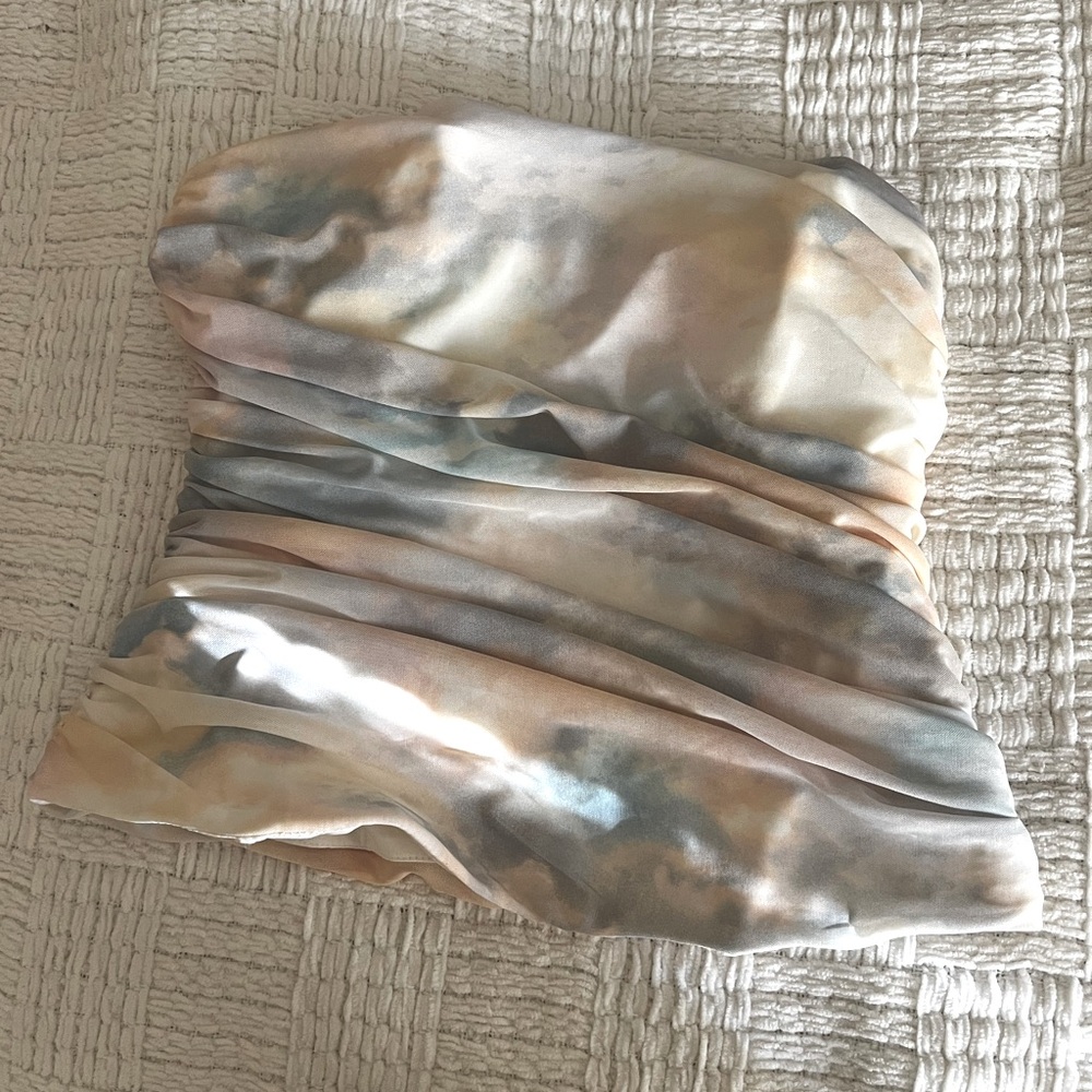 ZARA corset long tube top